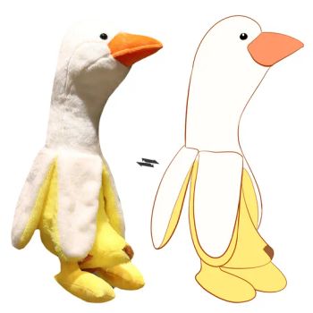 New Design Banana Duck Pillows Custom Plush Toy Stuffed Animal Anime Figure Toy - Xuzhou Gaopeng Toy Co., Ltd. - China