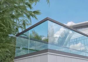 Durable Laminated Double Glass Railing/PVB/Sgp Laminated Glass/Safety Glass Balustrades/Glass Escalator/Glass Pool Fence/Glass Stair Railing - Jiangmen Jianghai District Yuan Qiang Safety Glass Co., Ltd. - China
