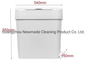 15L/18L /22L Feminine Hygiene Bin Plastic Disposal Foot Pedal /Sensor Sanitary Bin - Guangzhou Newmade Cleaning Products Co., Ltd - China