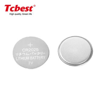 New Best OEM 3V Cr2025 Button Cell 150mAh Non Rechargeable Lithium Battery - Shenzhen Tcbest Battery Industry Co., Ltd. - China