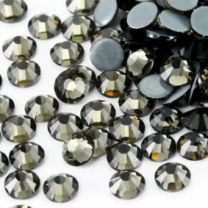 Kingswick Wholesale 2028 Black Diamond Hotfix Rhinestone Crystal, Loose Rhinestone Beads for Garment Decoration - Kingswick Technology Group Limited - China