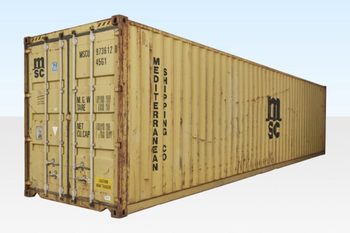 High-cube containers / 40Ft X 8Ft Used Shipping Container High Cube - senesie mfg llc - United States