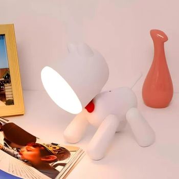 Children Battery Powered Cute Folding Puppy Table Lamp Custom Plastic Injection Moulded Other Plastic Products - Xiamen Xiguan Plastic Mold Co., Ltd. - China