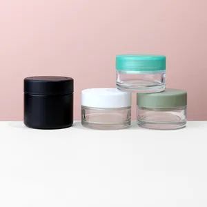 Big Discount 150ml 5oz Matte Blue Green Open Windows Glass Packaging Jars - Qingdao Giant Packaging Co., Ltd. - China