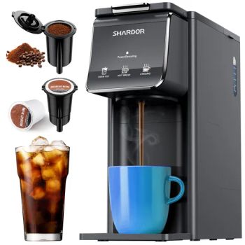 Cold & Hot Brew K-Cup Capsule Coffee Brewer Single Serve Coffee Maker - Zhongshan Chenyi Technology Co., Ltd. - China