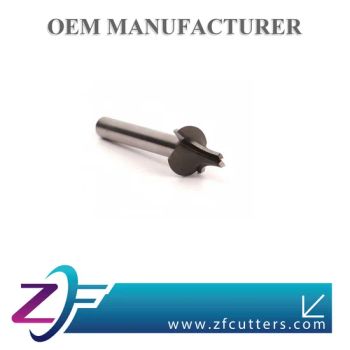 Brazed Tipped Carbide 2 Flute with HSS Shank Welded Carbide Tool China Factory Direct Form Milling Cutter - Shenzhen Zhaofeng Precision Technology Co., Ltd. - China