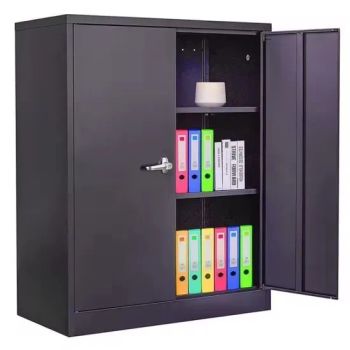 Office Metallic Cabinet White Gloss Filing Cabinet Storage Cupboards Knock-Down Office Cupboard in Metal Puerta De Persiana - ZhengZhou RAXIDA Technology Co.,Ltd. - China