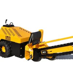Flexible Soil Walk Behind Trencher Engine Honda Origin China Certificate EPA Model NO. RWKG12 HS Code 84306090 Trademark ROADWAY - Shandong Roadway Construction Machinery Manufacturing Co., Ltd. - China