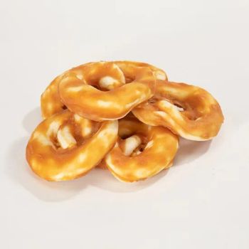 Pet Dog Treats Chicken Wrapped Rawhide Pretzel Training for Dog - Qingdao Grand China Lucas Pet Foods Co., Ltd. - China