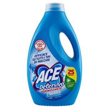 ACE Ultra White Liquid Detergent with Chlorine without Bleach, Active Chlorine Cleaner for White, Colourful and Dark Laundry, ACE Cleaning Agent Also Suitable as All-Purpose Cleaner and Bathroom Cleaner - Smart Agri GmbH - Germany