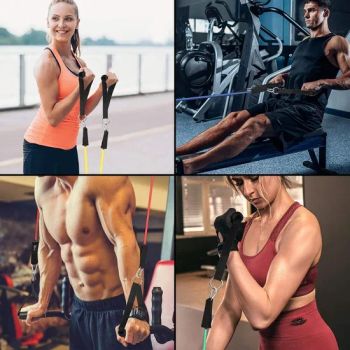 Personalized Wholesale Yoga Gym Elastic Fitness Long Custom Printed Latex Resistance Band Exercise Resistance Loop Bands Set - SHANDONG JIAHE SPORTS EQUIPMENT CO., LTD. - China