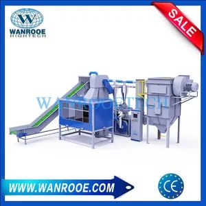 Aluminum Plastic Foil Waste Separator Separation Recycling Equipment - Wanrooe Machinery Co., Ltd. - China