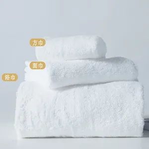 Customized Comfortable Hotel Towels - 100% Cotton Bath Set Style Plain Age Group All Number 3Pieces Sample Available Model NO. JRJY073 - Shanghai General Textile Co., Ltd. - China