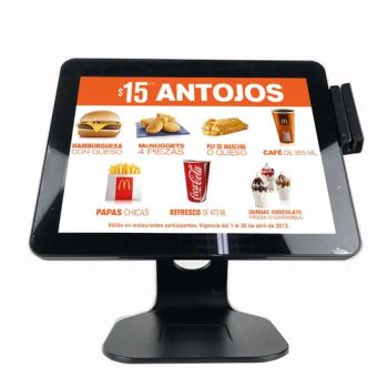 Shop 15.6 Inch Touch All in One PC Credit Card Cash Register POS Terminal System CPU RAM OEM - Shenzhen Montronics Technology Co., Limited - China