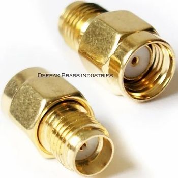 Antenna Connectors & Turned Parts Silver - Deepak Brass Ind. - India