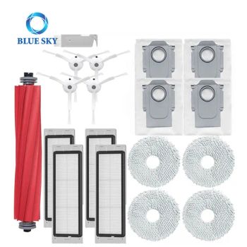 HEPA Filter Roller Side Brush Dust Bag Mop Cloths Replacement Parts Accessories for Roborock P10 Q Revo Robot Vacuum Cleaner - Nanjing Blue Sky Filter Co., Ltd. - China