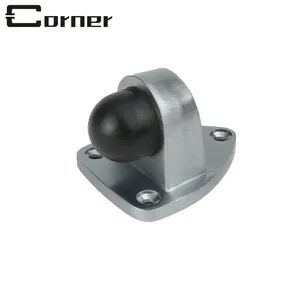 Custom Size Door Stopper Zinc Alloy Triangle Door Stopper MOQ 300 Finish SN Origin China Material Zinc Control Manual Type Door - Corner Hardware Company Limited - China