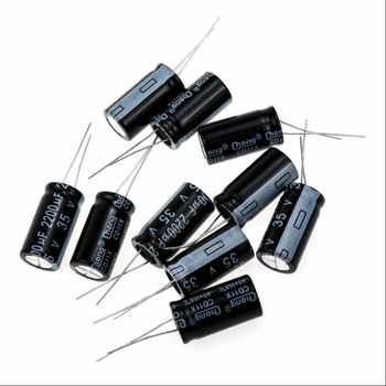 Aluminium 2.2 uF Aluminum Electrolytic Capacitor, For HT Voltage 10 V Form Factor NA Material Aluminium Capacitance 2.2 - Aarav Techs - India