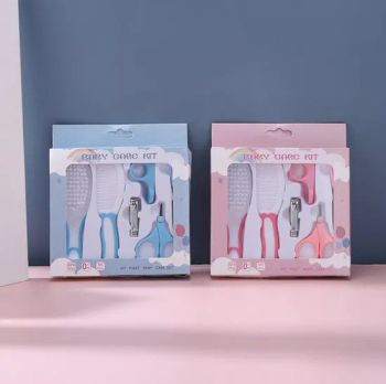 Baby Care Kit, Comb, Brush, Scissors, Manicure&Pedicure Set, 6-Piece Baby Care Kit - GOOD SELLER CO., LTD. - China