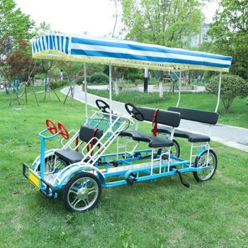 High Quality Tandem Surrey Bikes 4 Wheel Bicycles with 10 Years Experience - Changsha Favorite Technology Co., Ltd. - China