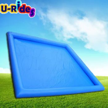 Economical 10m Inflatable Swimming Pool for 10 Boats at Resorts Beaches and Water Parks - Guangzhou U-Rides attraction Co.,Ltd - China