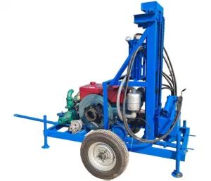 Hot Sale 150m 32HP Small Water Well Drilling Rig Borehole Drilling Machine - Guangzhou International Technology Co., Ltd. - China