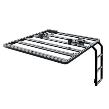Wholesale Price E-Coat Powder Coating SUS304 off-Road Vehicle Roof Rack Accessories Car Side Ladder for Jeep Wranger - Qingdao Donrex Co., Ltd. - China
