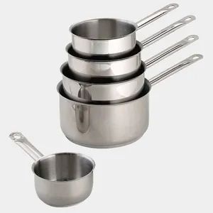 2025 New Stainless Steel Pots and Pans Kitchenware Set Material Metal Lid Without Lid Model NO. SP002 HS Code 73239300 Trademark - JIANGMEN COOKLADY STAINLESS STEEL PRODUCTS LIMITED - China