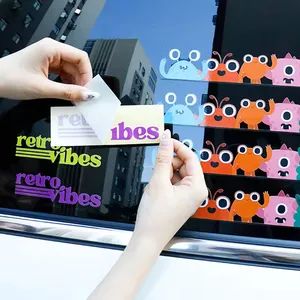 Custom Logo Waterproof Windshield PVC Letter Transfer Decals Bumper Car Window Stickers Vinyl Car Decals Car Stickers, Cars Decals, Car Accessories Trust - Changsha Hetong Technology Co., Ltd. - China