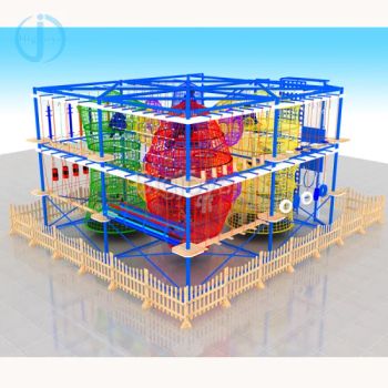 Shopping Mall Indoor Adventure Playground Rope Course Adventure for Children - Zhengzhou Bigjoys Amusement Equipment Co., Ltd. - China