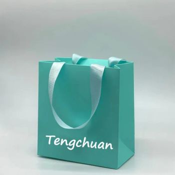 Custom Printed Your Own Logo Cardboard Packaging Kraft Paper Bag Gift Paper Bags Reusable Shopping Paper Bag with Handles - Fuzhou Tengchuan International Trading Co., Ltd. - China