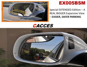 Rhombus Shape Stick on Adjust Rear View Convex HD Wide Blind Spot Auxiliary Mirror Frameless Glass Car Rearview Mirrors Extend Angles Rear View Mirror Reversing - NINGBO CONFIDENCE CAR ACCESSORY LTD. - China