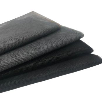 Factory Price Black Invisible Fiberglass Anti Insect/Fly/Mosquito Screen Mesh for Windows and Magnetic Doors - QINGDAO SUNTEN PLASTIC CO., LTD. - China