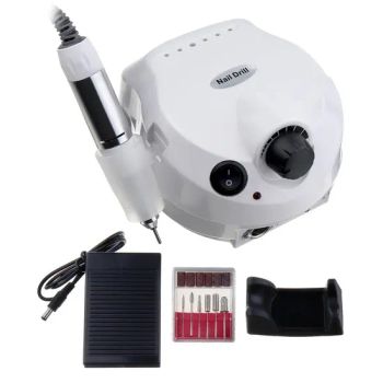 Portable 35000rpm Electric Manicure Pedicure Nail Drill Set Nail File Tool Kit Drill Polish Pen Nail Drill Machine - Foshan Taida Electronic Technology Co., Ltd. - China