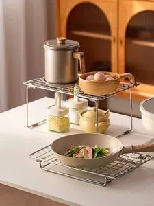 304 Stainless Steel Storage Rack Retractable Storage Shelves Stacked Household Cabinets, Kitchen Countertops, Layered Shelves - Chaozhou Chaoan District Caitang Town Weiyuan Stainless Steel Products Factory - China