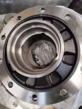 Trailer Spare Parts Axle Hub Germany Type Axle Hub Quality Good Orignal China Material Steel Type Brake Drum Drive Wheel 4WD - Qingdao Jinlibo Industry And Trade Co., Ltd. - China