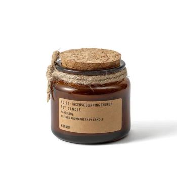Custom Aroma Amber Glass Scented Candles for Home Decoration - Ningbo General Union Co., Ltd - China