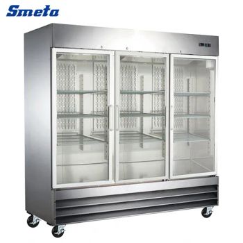 Ventilated Cooling Commercial Kitchen Stainless Steel Freezer Refrigerator - Qingdao Smeta Electric Appliances Co., Ltd. - China