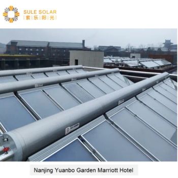 Pressurized Black Film Flat Plate Collector Home and Commercial Solar Water Heater System - Beijing Sola Solar Energy Technology Co., Ltd - China