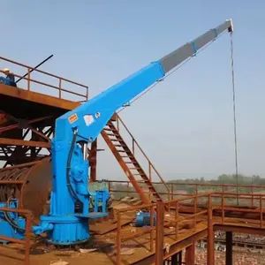 High Efficient 3 2 Ton 5 Ton 8 Ton 10 Ton 12 Ton 16 Ton Small Floating Hydraulic Arm Crane Barges for Sale - Jining Yuansheng Electromechanical Co., Ltd. - China