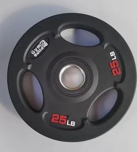 GF-1019 Gymnastics Weight Plates 5-45LB Indoor 15D MOQ100 1Y Origin China Trademark OEM Model NO. GF-1019 HS Code 9506919000 - Taian City Konmeida Fitness Co, Ltd. - China