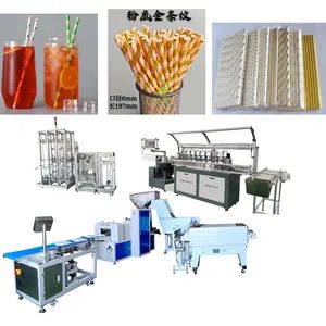 Energy Saving Multi-Cutters Paper Drinking Straw Making Machine Equipment - Suzhou Deedo Machinery Co., Ltd. - China