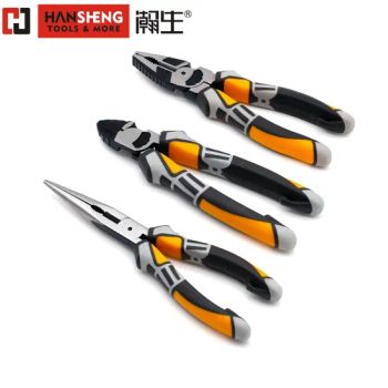 6"7"8" Vise Grip Pliers, High Quality Nickel Plated TPR Handled, Combination Pliers Hand Pliers, Induction Pliers for a Route Finder, Insulated Cutting Tools - Rizhao Hansheng Industrial & Trading Co., Ltd. - China