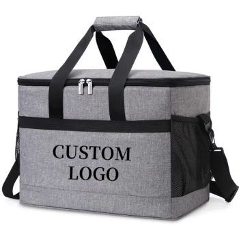 Collapsible Cooler Bag Cans Insulated Large Lunch Bag Leakproof Soft Cooler Portable Tote Camping BBQ Family Outdoor Activities - Market Union Co. Ltd. - China