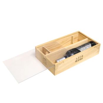 Luxury Wooden Gift Wine Bottle Packaging Boxes with Lid Type Box MOQ 500PCS Trademark / Origin China Style Cartoon Shape - Caoxian Zhongyi Wooden Co.,Ltd - China