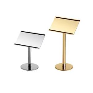 Stainless Steel Table Card Holder Menu Seat Business Card Holder - CHAOZHOU DIWELL STAINLESS STEEL KITCHENWARE CO., LTD. - China
