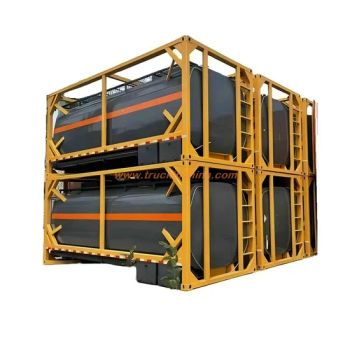 20kl 20FT Hydrochloric Acid and Caustic Soda Transport ISO Tank Container - Hubei Dong Runze Special Vehicle Equipment Co., Ltd. - China