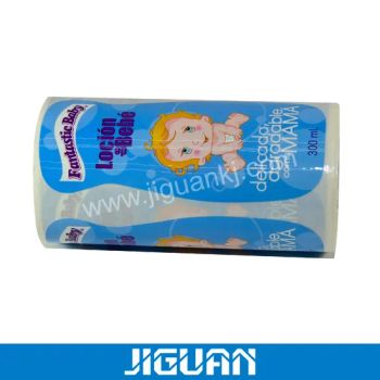 Printing Service of Baby Shower Body Wash Gel Bottle Sticker Label - Dongguan Jiguan Technology Co., Ltd. - China