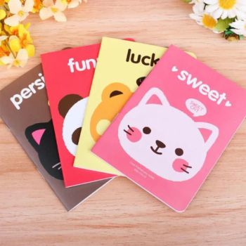 Promotional Cartoon Mini Notebook Custom Student Memo Pad Size Mini Style Mini Model NO. 50113 Trademark BECOL Color Multi - Ningbo Becol Stationery & Gifts Co., Ltd. - China