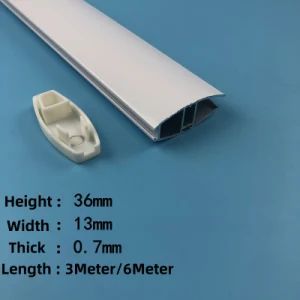 Curtain Shades Components Aluminium Bottom Rail Weight Bar for Roller Blinds - SHOUGUANG SENTUO WOOD CO., LTD. - China